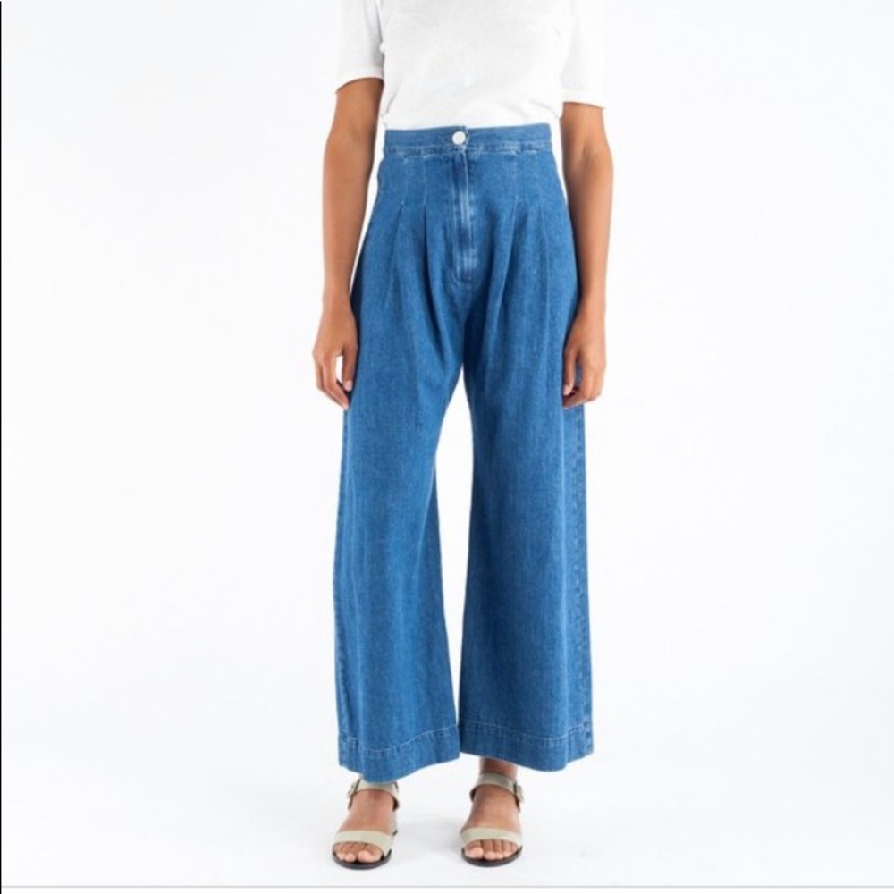 Ilana Kohn Boyd Pants in Denim. Size 6.